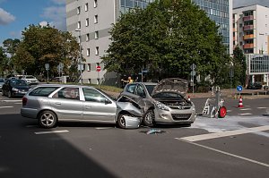 Am Taschenberg krachte es heute morgen