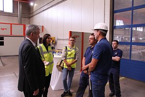 Maschinentaufe bei Schachtbau