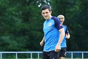 Trainingsauftakt des Oberliga-Kaders im AKS