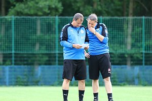 Trainingsauftakt des Oberliga-Kaders im AKS