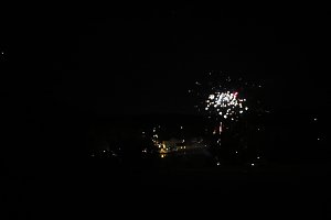 Teich in Flammen