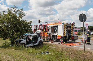 Unfall auf der B4