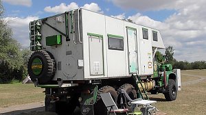 Kraz 255 am Stausee Kelbra
