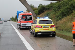 Unfall auf der A 38