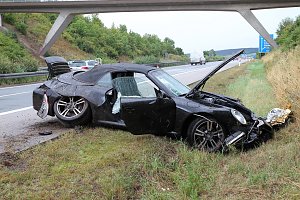 Unfall auf der A 38
