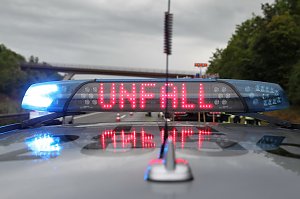Unfall auf der A 38