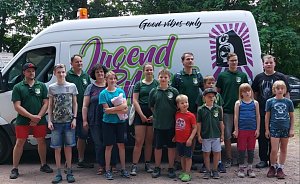 Der Osteröder Schützennachwuchs durfte sich endlich wieder treffen und lud zum Campingwochenende