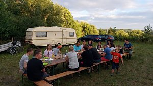 Der Osteröder Schützennachwuchs durfte sich endlich wieder treffen und lud zum Campingwochenende