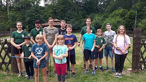 Der Osteröder Schützennachwuchs durfte sich endlich wieder treffen und lud zum Campingwochenende