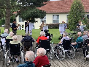 Sonnenhof im Juli