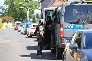 Polizeieinsatz in Kleinkeula