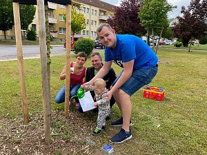 Baumaktion der WBG