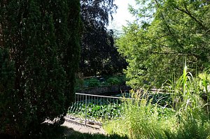 Park des Kunsthauses Meyenburg