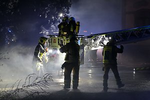 Gro&szlig;feuer am Nordh&auml;user Grimmel