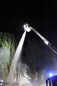 Gro&szlig;feuer am Nordh&auml;user Grimmel