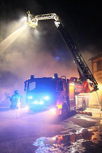 Gro&szlig;feuer am Nordh&auml;user Grimmel