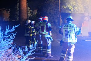 Gro&szlig;feuer am Nordh&auml;user Grimmel