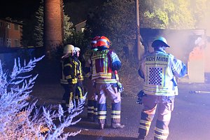 Gro&szlig;feuer am Nordh&auml;user Grimmel