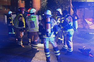 Gro&szlig;feuer am Nordh&auml;user Grimmel