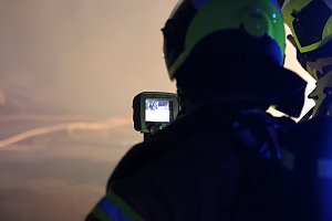 Gro&szlig;feuer am Nordh&auml;user Grimmel