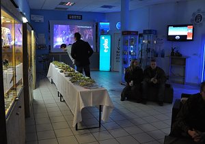 Party in der Atrium Passage