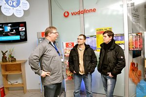 Party in der Atrium Passage