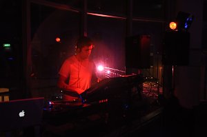 Party in der Atrium Passage