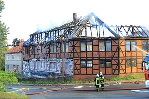 Gro&szlig;brand in Bleicherode