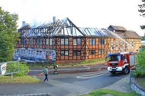 Gro&szlig;brand in Bleicherode