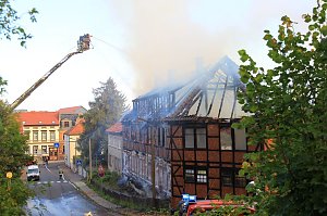 Gro&szlig;brand in Bleicherode