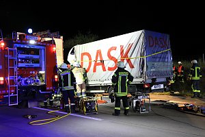 Schwerer Unfall auf der A 38