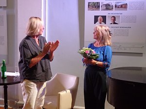 Man ist wieder da: der F&ouml;rderverein des Theaters lud zum Talk mit S&auml;ngerin Brigitte Roth