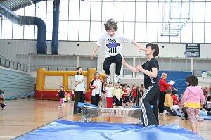 Spa&szlig; am Turnen