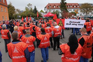 Warnstreik bei Eaton