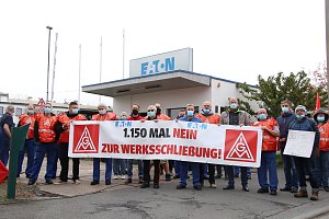 Warnstreik bei Eaton