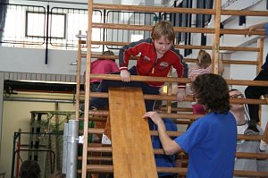 Spa&szlig; am Turnen