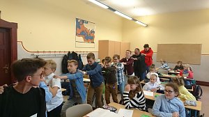 Englisch mal anders - Moderator Ted Stanetzky war am Herder-Gymnasium zu Gast