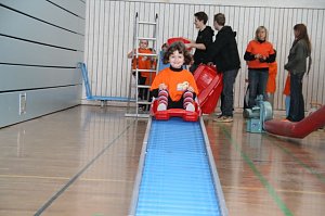 Spa&szlig; beim Turnen