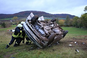 Auto &uuml;berschlug sich