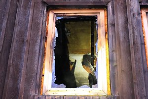 Geb&auml;udebrand in Rodishain