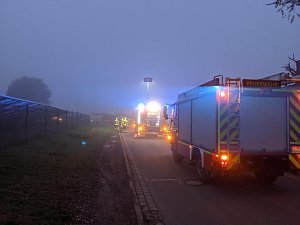 Feuer im Elektrobus