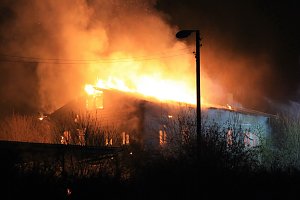 Brand auf dem Bahngel&auml;nde in Nordhausen