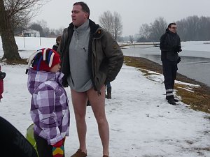 Eisgebadet