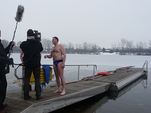 Eisgebadet