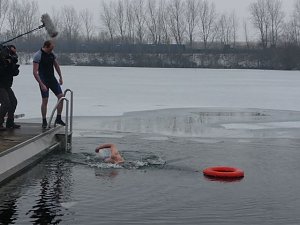 Eisgebadet