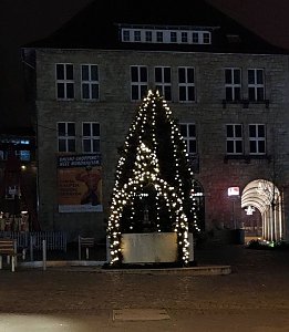 festliche Lichter in der Nordh&auml;user Innenstadt