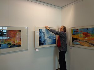 Ausstellung Werke von J&uuml;rgen Rennebach in der KSK