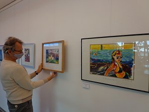 Ausstellung Werke von J&uuml;rgen Rennebach in der KSK