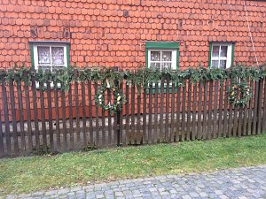 Heimatmuseum als Adventskalender