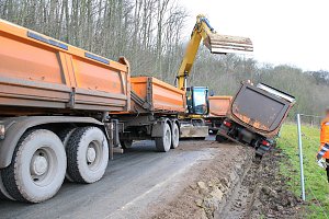 Unfall bei Strau&szlig;berg